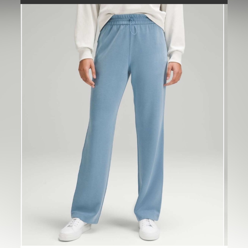 Lululemon Softstreme High-Rise Pant *Full Length Utility Blue Size 4 - Picture 6 of 14